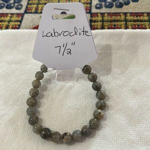 Beautiful Hand Crafted Laborite Stretch Bracelet